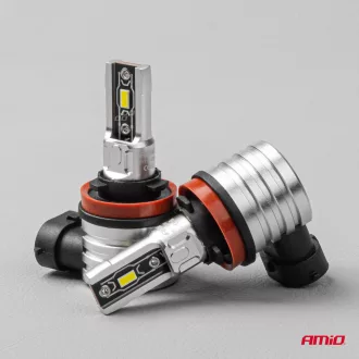 Amio Led Izzó H-Mini Sorozat H8/H9/H11/H16 42W 6500K  2db