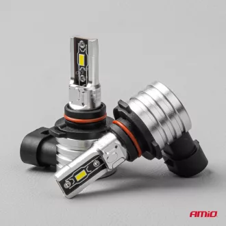   Amio Led Izzó H-Mini Sorozat HB3 9005/HIR1 9011/H10 42W 6500K 2db