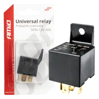 Amio 5 lábú relé 12V 40A