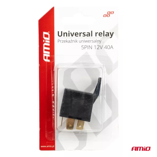 Amio 5 lábú relé 12V 40A
