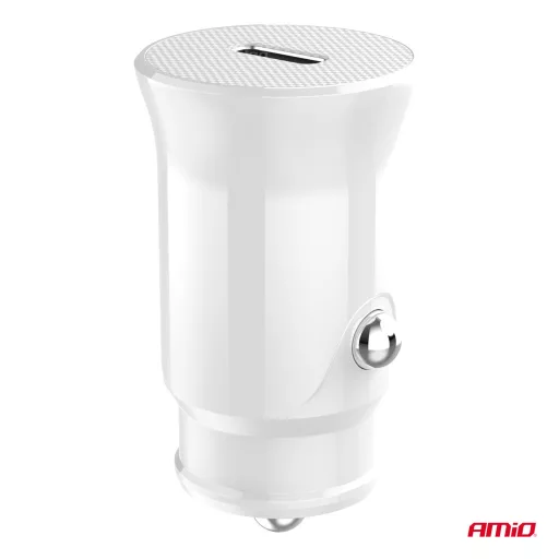 Amio 03876 Szivargyújtóról Működő USB-C  Töltő 20W 12/24V