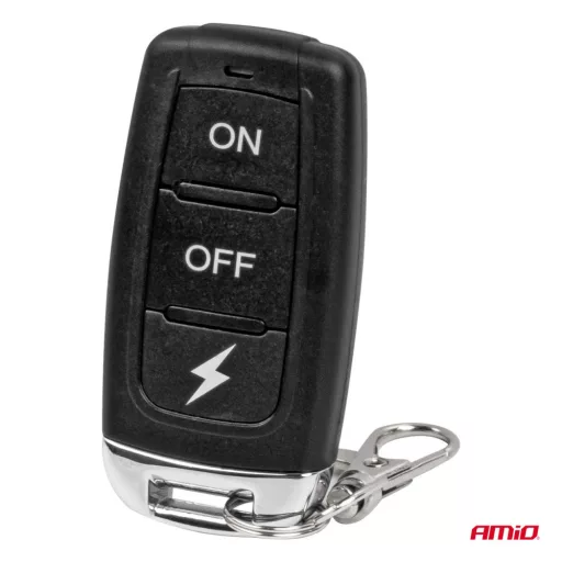 Amio Ledes, Akkumulátoros Sárga Villogó Távirányítóval R65 R10 12/24V