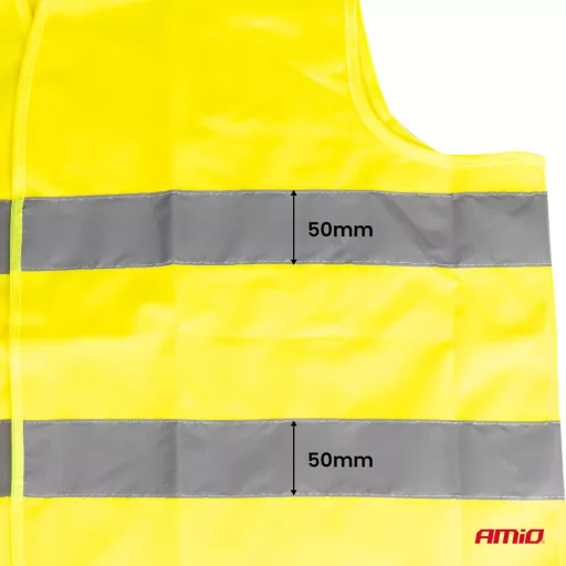 Amio Láthatósági Mellény XXXL - Sárga
