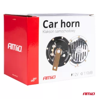 Amio, Kürt Tányér Króm, 125mm 12V, 1 Darabos