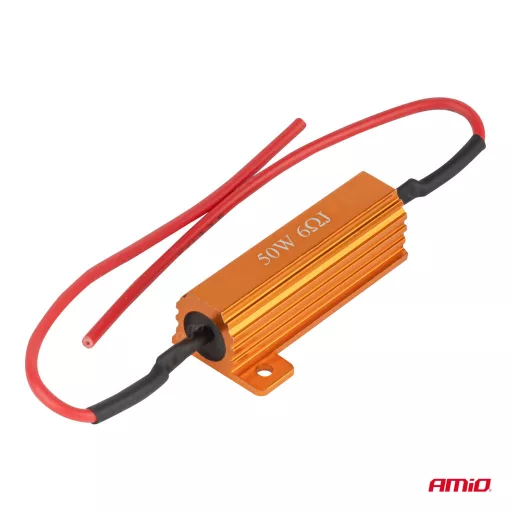 Amio, CANBUS Ellenállás, 6OHM, 50W