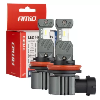 Amio Izzó 12V H8/H9/H11/H16 LED 60W