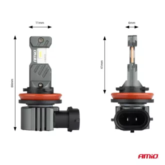 Amio Izzó 12V H8/H9/H11/H16 LED 60W
