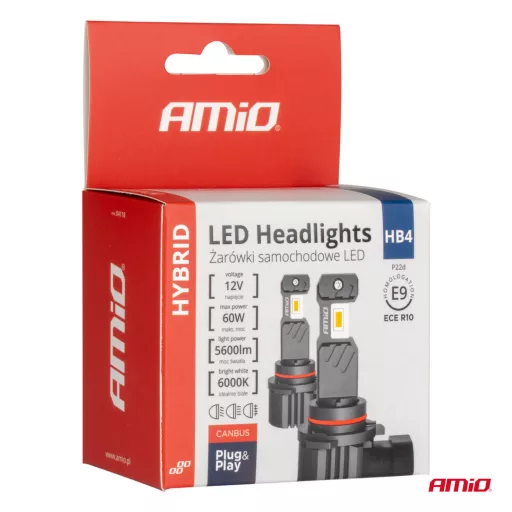 Amio HB4 Led Izzó 9006 60 2db 6000K
