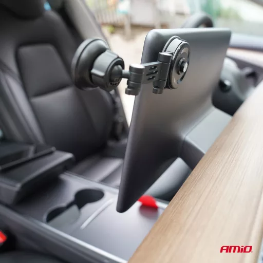 Amio 360°-ban Elforgatható Öntapadós Telefontartó - Mágneses