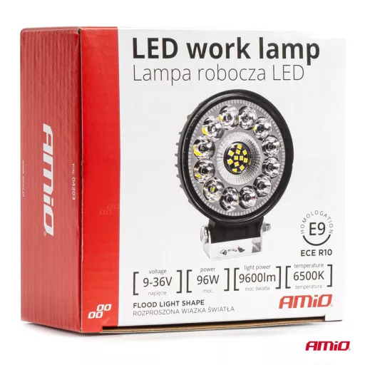 Amio Ledes Munkalámpa AWL62 96W 6500K 9600lm 9-36V