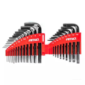 Amio Imbusz és Torx Készlet, 22db-os