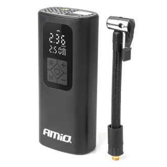 Amio Kompresszor Tölthető 10bar, Powerbank funkció