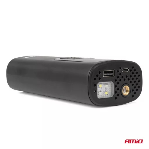 Amio Kompresszor Tölthető 10bar, Powerbank funkció