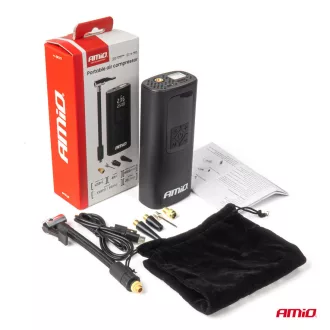 Amio Kompresszor Tölthető 10bar, Powerbank funkció