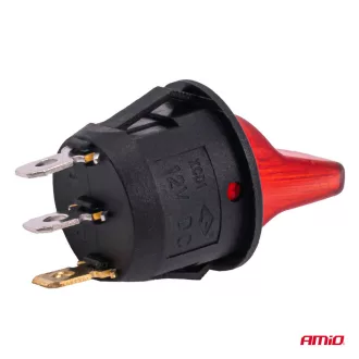 Amio 2 Állású Piros Kapcsoló 12V 20A