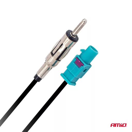 Amio Antenna adapter FAKRA DIN 5A 12V