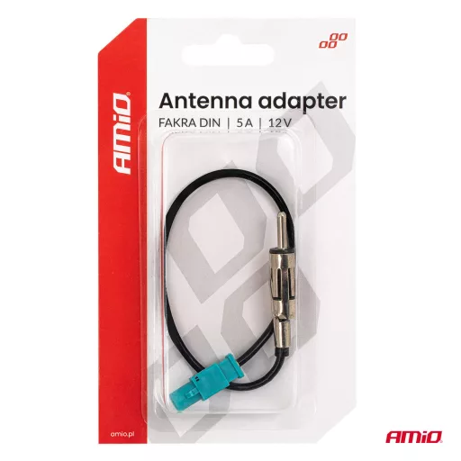 Amio Antenna adapter FAKRA DIN 5A 12V