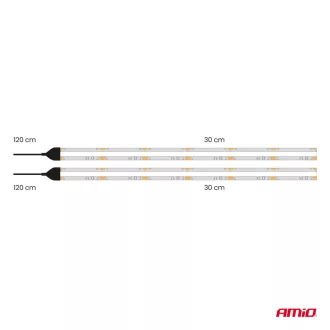 Amio Led Szalag COB 2X30 CM 12V Fehér