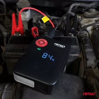 Amio Hordozható Akkumulátor 4 az 1-ben 12V 7200mAh