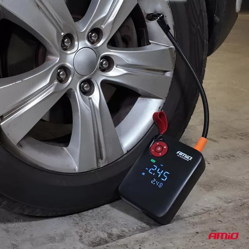 Amio Hordozható Akkumulátor 4 az 1-ben 12V 7200mAh