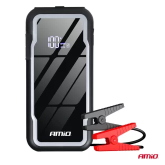   Amio Hordozható 3 az 1-ben Indító/LED/Powerbank 12V 12.000mAh