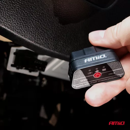 Amio Diagnosztikai Eszköz OBD2, Vezeték Nélküli, 12/24V