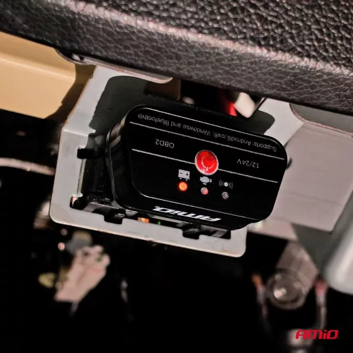 Amio Diagnosztikai Eszköz OBD2, Vezeték Nélküli, 12/24V