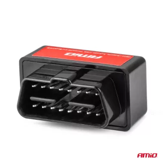   Amio, Diagnosztikai Eszköz OBD2, Vezeték Nélküli, Android/IOS/Windows, 8-18V