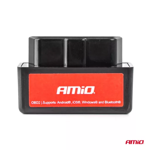 Amio, Diagnosztikai Eszköz OBD2, Vezeték Nélküli, Android/IOS/Windows, 8-18V