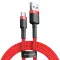 Baseus Adatkábel USB-USB-C 1M 1,5A Piros