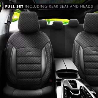 Amio OTOM SPORT PLUS 101 Üléshuzat Szett - Fekete