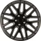 Versaco Dakar NC Black/Silver Dísztárcsa 16" Fekete/Ezüst