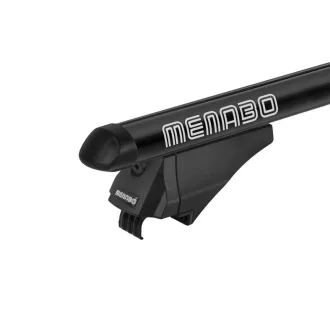   Menabo Tiger Black Tetőcsomagtartó Integrált Tetősínhez - Alumínium - 120cm