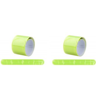 Fényvisszaverő csík, láthatósági karpánt sárga 2db.