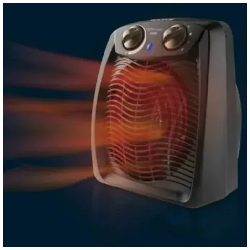 Hordozható ventilátoros fűtés, állítható termosztát, Tropicano 2400, TAURUS