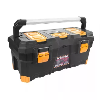 Szerszámosláda alu fogóval Super-Bag Master 26"