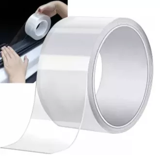   Karcolásvédő fóliacsík - Átlátszó - küszöbvédő (50x30mm)