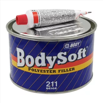   Kétkomponensű gitt poliészter javító kitt 1kg. HB Body Polyester Filler