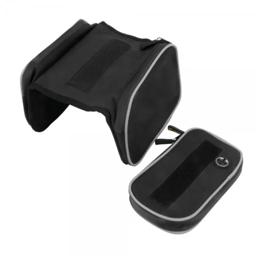 Kerékpár táska vázra 1,5L vízálló 3 részes