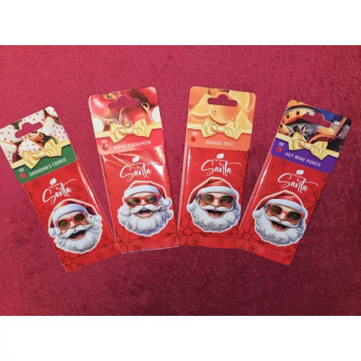 Illatosító KARÁCSONYI Illatok Autóba Paloma Santana ( Mikulás illatosító)