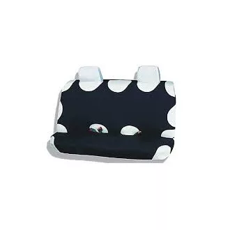 Trikó üléshuzat hátsó ülésre fekete