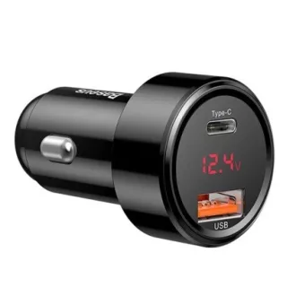 100W USB/USB-C töltő + digitális voltmérő