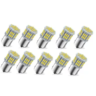 LED izzó 1157-54 SMD FEHÉR 12V 21 / 5W CANBUS