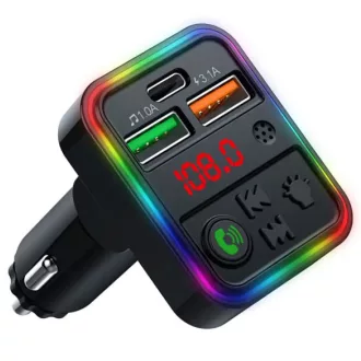 FM/Bluetooth transmitter - 2USB+TYPE-C - P20