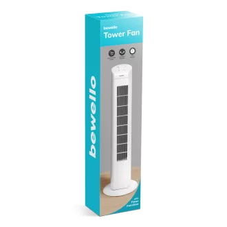 Oszlopventilátor - 220-240V, 45 W - fehér