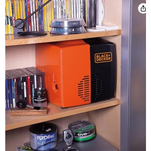 Hordozható légkompresszor 8bar 1,1kW, 180L/min, Black+Decker