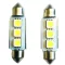 3SMD LED 41mm-es Szofita SMD-10X41-3SMD