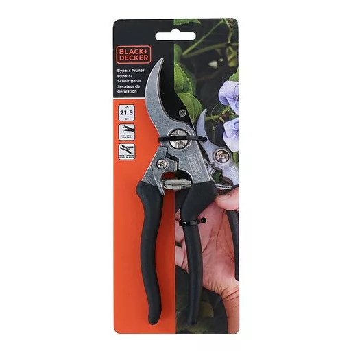 BLACK+DECKER Metszőolló, mellévágó, tapadásmentes bevonattal 21,5cm