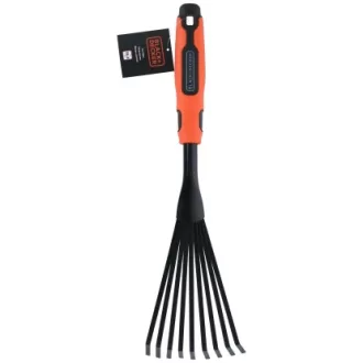 BLACK+DECKER Kézi lombseprű, gumírozott markolat
