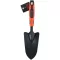 BLACK+DECKER Kézi ültetőkanál 35,5 cm fém gumírozott